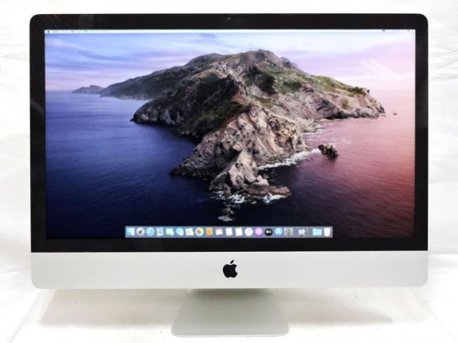  中古 フルHD 21.5型液晶一体型 Apple iMac A1418 Late-2012 macOS 10.15(正規Win11追加可) 三世代 i5-3470S 8GB 1000GB NVIDIA GT650M カメラ 無線 中古パソコン