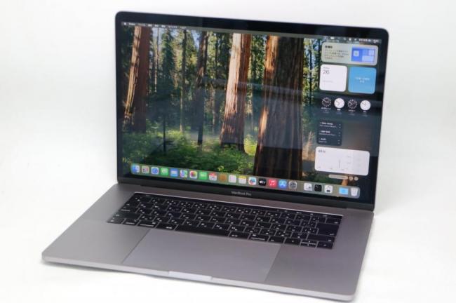 充放電回数16回 美品 2.8K液晶 15.4型 Apple MacBook Pro A1990 Mid-2018 (Touch Bar) グレー macOS 15 Sequoia 第8世代 i7-8750H 16GB NVMe 256GB-SSD Radeon Pro 555x 管:0910h