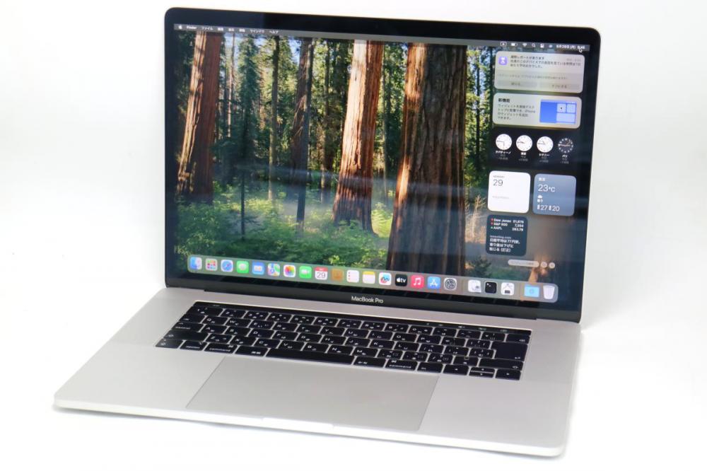 訳有 2.8K液晶 15.4型 Apple MacBook Pro A1990 Mid-2018 (Touch Bar) macOS 15 Sequoia 第8世代 i7-8750H 16GB NVMe 256GB-SSD Radeon Pro 555x カメラ 無線 管:0958h
