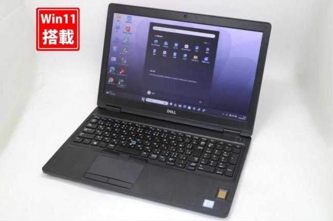 中古美品 15.6型 DELL Latitude 5590 Windows11 第8世代 i5-8350u 8GB 256GB-SSD カメラ 無線 Office付き 中古パソコン 税無 管:0924s