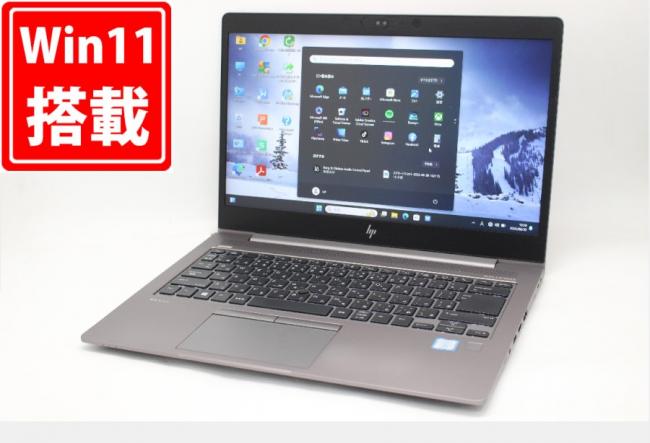 ゲーミングPC  中古 フルHD 14型 HP ZBOOK 14u G5 Windows11 第8世代 i7-8650U 32GB NVMe 512GB-SSD Radeon Pro WX3100 カメラ 無線 Office付き 中古パソコン 管:1033m