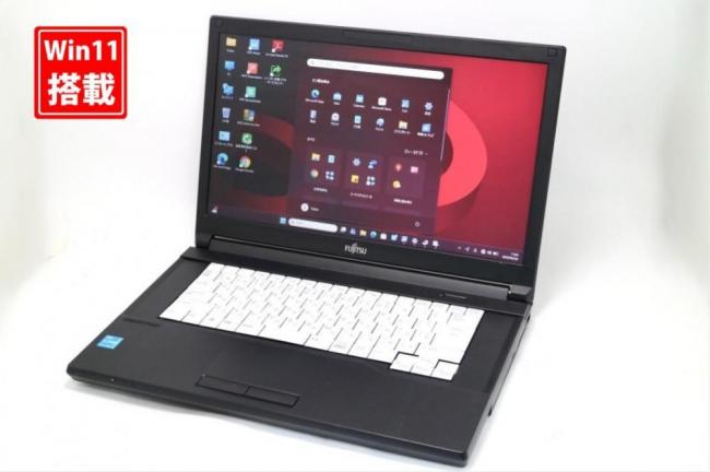 良品 15.6型 Fujitsu LIFEBOOK A5512K Windows11 第12世代 i3-1215u 8GB NVMe 256GB-SSD 無線 Office付き 中古パソコン  管:1040s