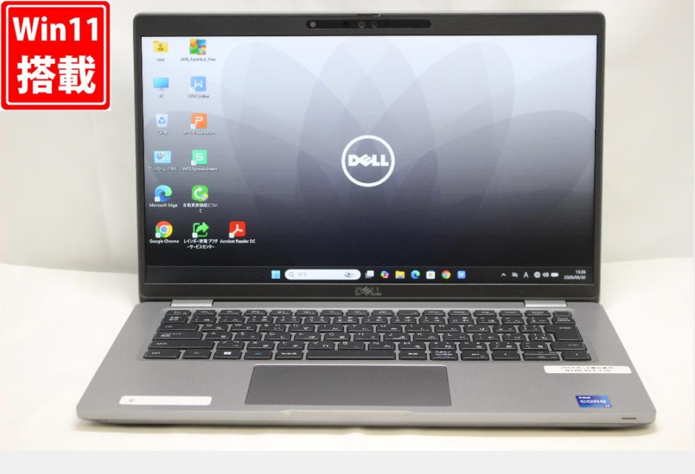 中古良品 フルHD タッチ 14型 DELL Latitude 5430 Windows11 10コア 第12世代 i7-1265U 16GB NVMe 512GB-SSD カメラ 無線Wi-Fi6 Office付き 中古パソコン 管:1443w