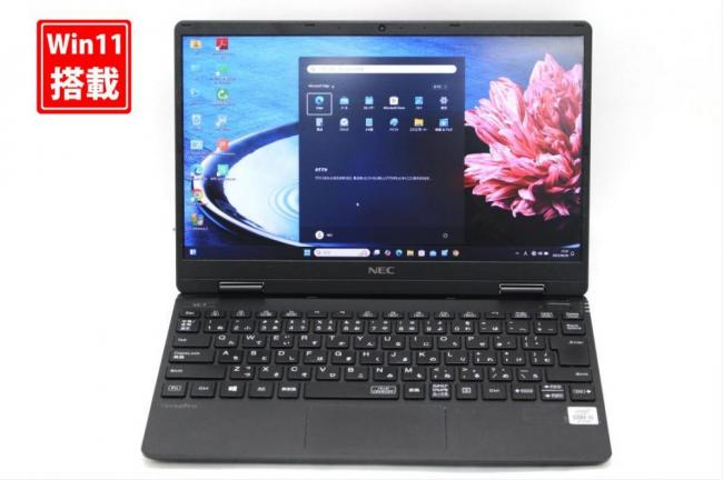 中古良品 フルHD 12.5型 NEC VersaPro VKT10C-7 Windows11 第10世代 i5-10210y 8GB NVMe 512GB-SSD カメラ 無線 Office付き 中古パソコン 管:1712s
