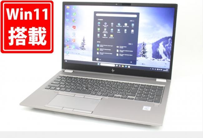 ゲーミングPC  中古良品 フルHD 15.6型 HP ZBook Fury15 G7 Windows11 第10世代 i7-10850H 32GB NVMe 1TB-SSD NVIDIA Quadro RTX 3000 カメラ LTE 無線Wi-Fi6 Office付き 中古パソコン 管:0937