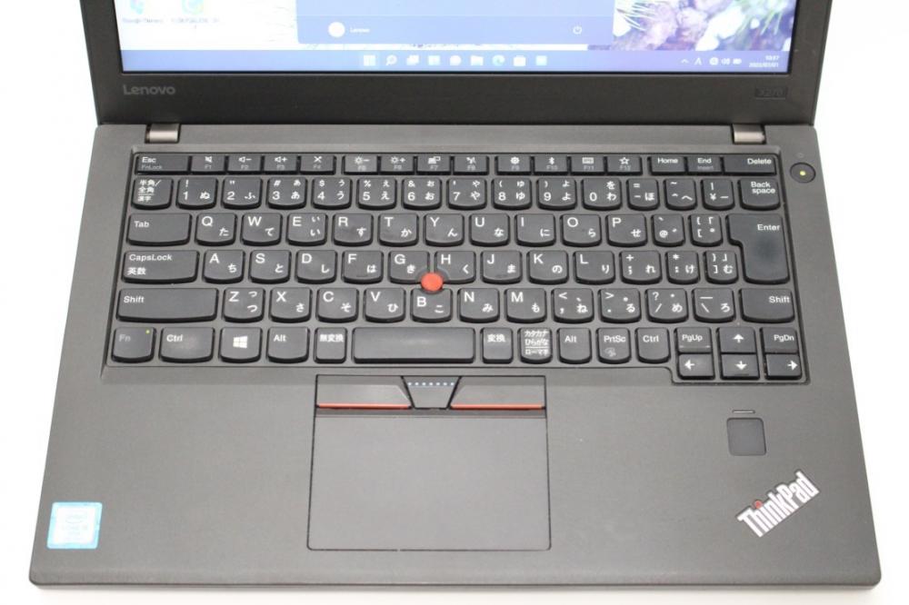 送料無料 即日発送 中古美品 12.5インチ Lenovo ThinkPad x270 Windows11 高性能 七世代Core i5-7300u 8GB 500GB カメラ 無線 Office付【ノートパソコン 中古パソコン 中古PC】