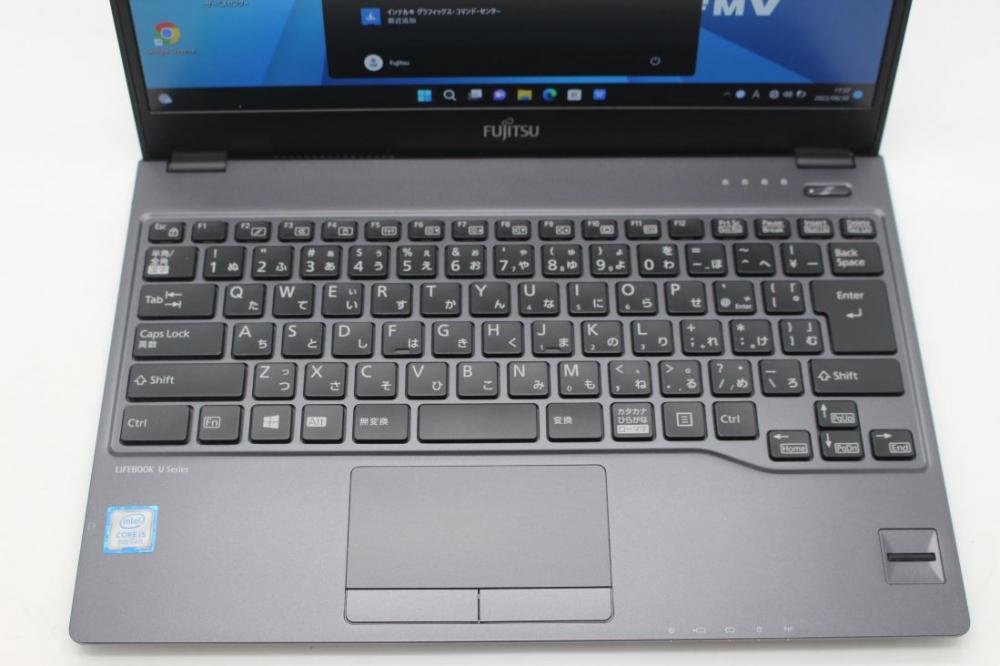  良品 フルHD 13.3型 Fujitsu LifeBook U938T Windows11 八世代 i5-8350U 8GB  256GB-SSD カメラ LTE 無線 Office付 中古パソコン 税無