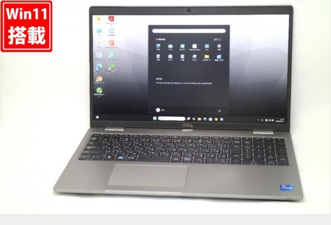 訳有 フルHD 15.6型 DELL Latitude 5520 Windows11 第11世代 i7-1185G7 16GB NVMe 512GB-SSD カメラ 無線Wi-Fi6 Office付き 中古パソコン 管:1704v