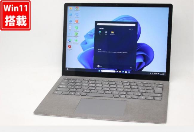 中古 2K対応 タッチ 13.5型 Microsoft Surface Laptop 4 Windows11 第11世代 i5-1145G7 8GB NVMe 256GB-SSD カメラ 無線Wi-Fi6 Office付き 中古パソコン 管:1148v