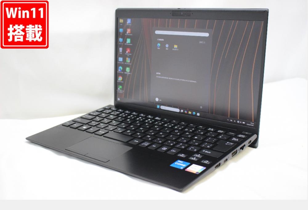 中古良品 フルHD 12.5型 SONY VAIO Pro VJPJ211KBE3B Windows11 第11世代 i5-1135G7 8GB NVMe 256GB-SSD カメラ LTE 無線Wi-Fi6 Office付き 中古パソコン 管:1373r