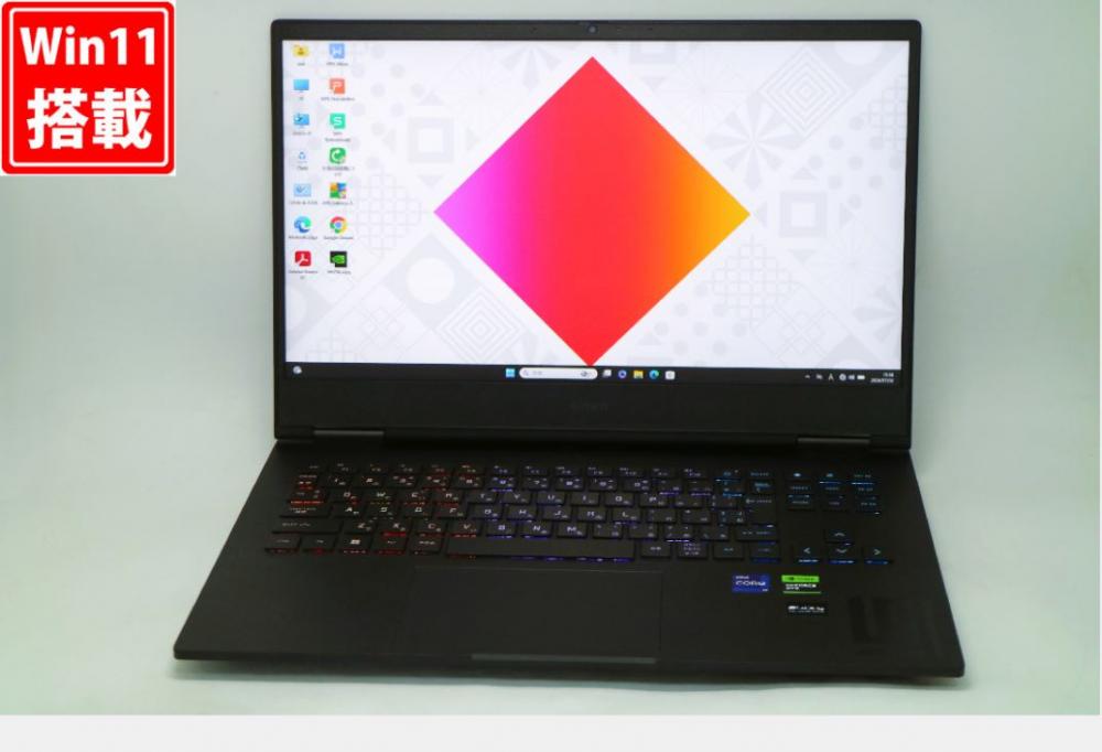 ゲーミングPC 美品 2K液晶 16型 OMEN by HP 16-wf1003TX Windows11 24コア 第14世代 i9-14900HX 32GB NVMe 1TB-SSD NVIDIA GeForce RTX 4080 Laptop GPU カメラ 無線Wi-Fi6 Office付き