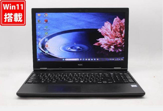 中古良品 15.6型 NEC VersaPro VKM16XZG5 Windows11 八世代 i5-8365U 8GB NVMe 512GB-SSD 無線 Office付 中古パソコン 税無 管:1720w