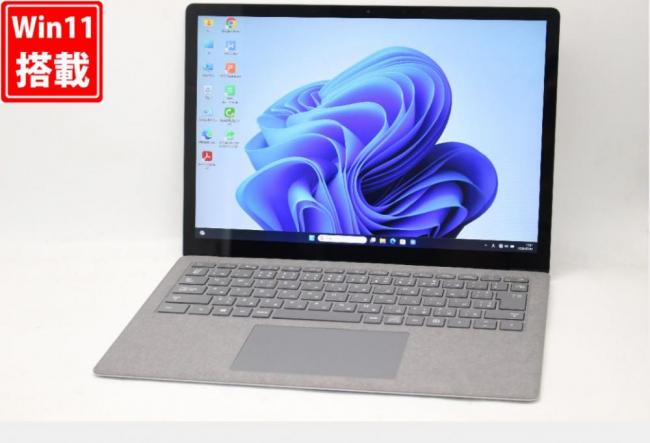 美品 2K対応 タッチ 13.5型 Microsoft Surface Laptop 4 Windows11 第11世代 i5-1145G7 8GB NVMe 256GB-SSD カメラ 無線Wi-Fi6 Office付き 中古パソコン 管:1745v