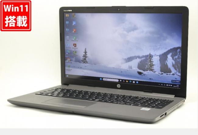美品 フルHD 15.6型 HP Notebook 250g7 Windows11 第10世代 i5-1035g1 16GB NVMe 256GB-SSD カメラ 無線 Office付き 中古パソコン 管:1812r