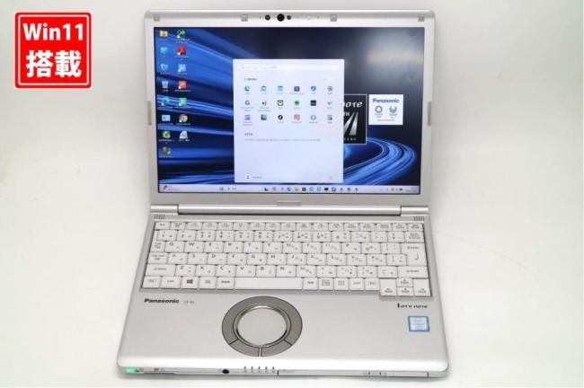 中古 フルHD対応WUXGA 12.1型 Panasonic Let's note CF-SV8SFKVS Windows11 第8世代 i7-8665u 16GB 512GB-SSD カメラ LTE 無線 Office付き 中古パソコン 管:1726s