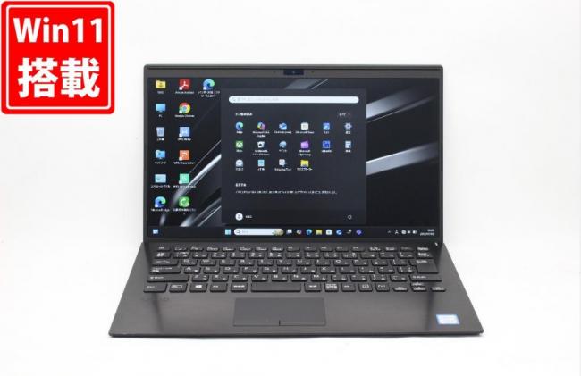 新品256GB-SSD 中古美品 フルHD 14型 SONY VAIO VJPK11C11N Windows11 第8世代 i5-8265U 8GB カメラ 無線 Office付き 中古パソコン 管:1842j