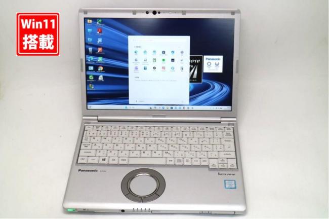 中古美品 フルHD対応WUXGA 12.1型 Panasonic Let's note CF-SV7UFKVS Windows11 第8世代 i7-8650u 16GB NVMe 512GB-SSD カメラ LTE 無線 Office付き 中古パソコン 管:0943s