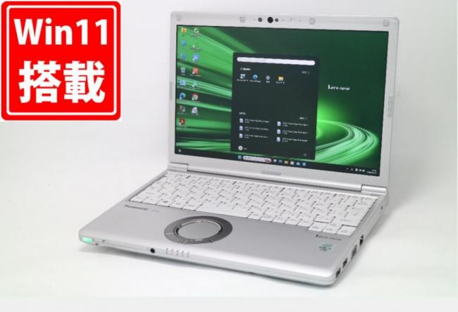 中古 フルHD対応WUXGA 12型 Panasonic Let's note CF-SV9R Windows11 第10世代 i5-10310U 8GB NVMe 256GB-SSD カメラ 無線Wi-Fi6 Office付き 中古パソコン 管:1439m