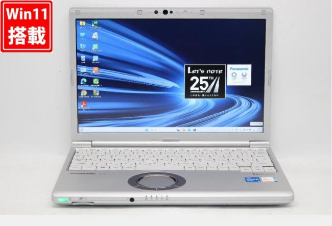 中古良品 フルHD対応WUXGA 12.1型 Panasonic Let's note CF-SV1RDLVS Windows11 第11世代 i5-1145g7 16GB NVMe 256GB-SSD カメラ 無線Wi-Fi6 Office付き 中古パソコン 管:1551r