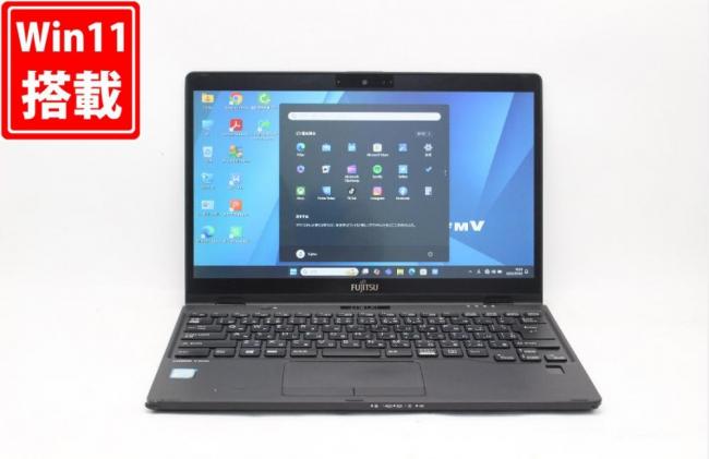 良品 フルHD タッチ 13.3型 Fujitsu LIFEBOOK U939XA Windows11 第8世代 i5-8365U 8GB 256GB-SSD カメラ LTE 無線 Office付き 中古パソコン 管:1732j