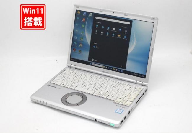 中古 フルHD対応WUXGA 12.1型 Panasonic Let's note CF-SZ6Z16VS Windows11 七世代 i7-7600u 16GB 512GB-SSD カメラ LTE 無線 Office付き 中古パソコン 管:1728s