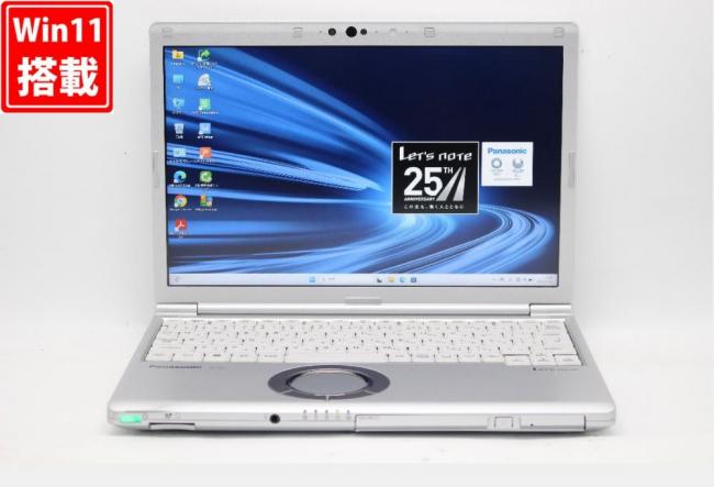 中古美品 フルHD対応WUXGA 12.1型 Panasonic Let's note CF-SV1RDAKS Windows11 第11世代 i5-1145g7 16GB NVMe 256GB-SSD カメラ 無線Wi-Fi6 Office付き 中古パソコン 管:0922r