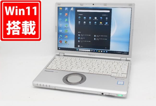 中古良品 フルHD対応WUXGA 12型 Panasonic Let's note CF-SZ6 Windows11 七世代 i7-7600U 16GB 512GB-SSD カメラ LTE 無線 Office付き 中古パソコン 管:1024m