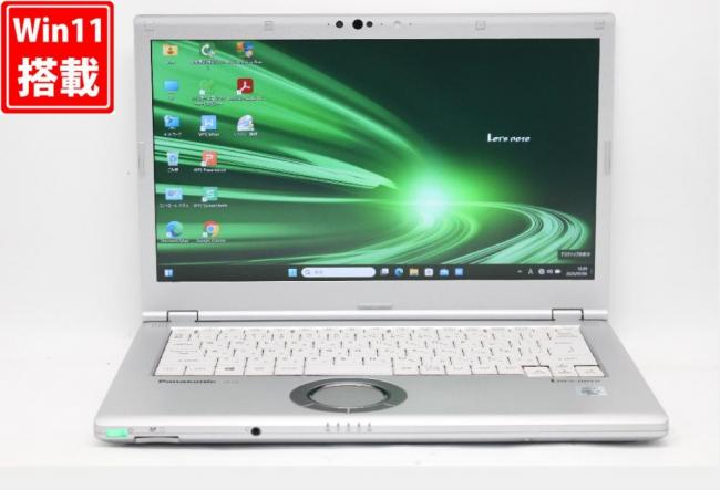 中古 フルHD 14型 Panasonic Let's note CF-LV9RDQVS Windows11 第10世代 i5-10310u 16GB NVMe 256GB-SSD カメラ 無線Wi-Fi6 Office付き 中古パソコン 管:1040r