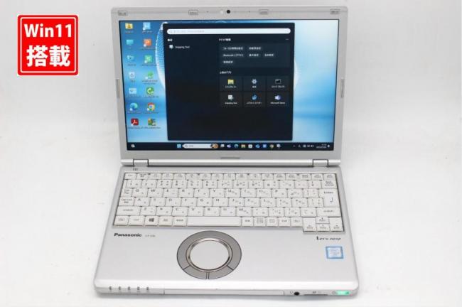 中古良品 フルHD対応WUXGA 12.1型 Panasonic Let's note CF-SZ6Z16VS Windows11 七世代 i7-7600u 16GB 512GB-SSD カメラ LTE 無線 Office付き 中古パソコン 管:1044s