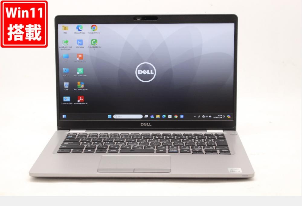 中古 フルHD 13.3型 DELL Latitude 5310 Windows11 10世代 i5-10310U 16GB NVMe 128GB-SSD カメラ 無線Wi-Fi6 Office付 中古パソコン 管:1144w