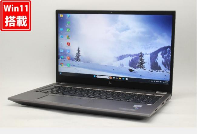 ゲーミングPC  中古美品 4K対応 15.6型 HP ZBook Fury15 G7 Windows11 8コア 第10世代 i9-10885h 64GB NVMe 1TB-SSD NVIDIA Quadro RTX 4000 with Max-Q Design カメラ LTE 無線Wi-Fi6