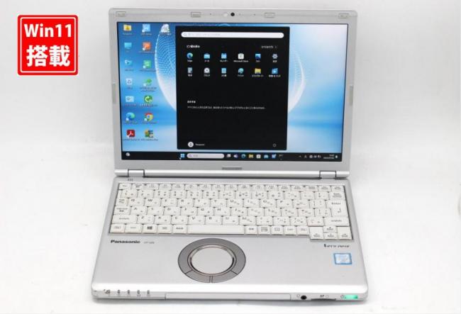 中古 フルHD対応WUXGA 12.1型 Panasonic Let's note CF-SZ6Z16VS Windows11 七世代 i7-7600u 16GB 512GB-SSD カメラ LTE 無線 Office付き 中古パソコン 管:1304s