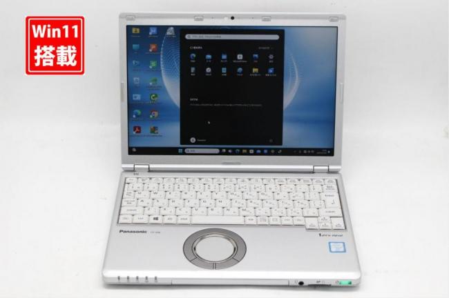 中古 フルHD対応WUXGA 12.1型 Panasonic Let's note CF-SZ6Z16VS Windows11 七世代 i7-7600u 16GB 512GB-SSD カメラ LTE 無線 Office付き 中古パソコン 管:1404s