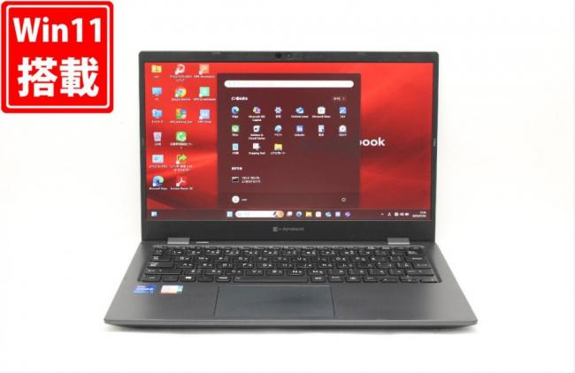 中古 フルHD タッチ 13.3型 TOSHIBA dynabook G83HR Windows11 第11世代 i7-1165G7 16GB NVMe 256GB-SSD カメラ LTE 無線Wi-Fi6 Office付き 中古パソコン 管:1541j
