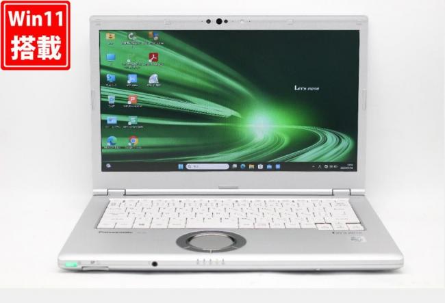 中古良品 フルHD 14型 Panasonic Let's note CF-LV9RDQVS Windows11 第10世代 i5-10310u 16GB NVMe 256GB-SSD カメラ 無線Wi-Fi6 Office付き 中古パソコン 管:1504r