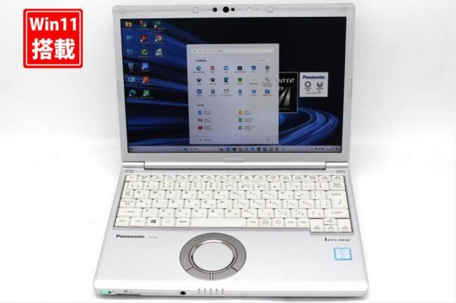 中古 フルHD対応WUXGA 12.1型 Panasonic Let's note CF-SV7RFCVS Windows11 第8世代 i5-8350u 8GB 256GB-SSD カメラ 無線 Office付き 中古パソコン 管:1537s