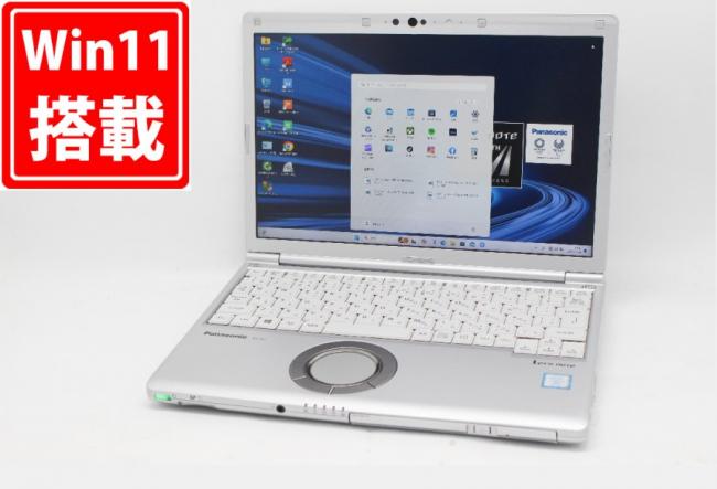 中古 フルHD対応WUXGA 12型 Panasonic CF-SV7U Windows11 第8世代 i7-8650U 16GB 512GB-SSD カメラ LTE 無線 Office付き 中古パソコン 管:1734m