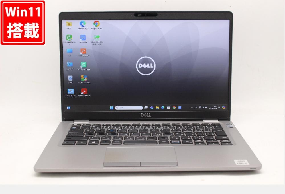 中古 フルHD 13.3型 DELL Latitude 5310 Windows11 10世代 i5-10310U 16GB NVMe 128GB-SSD カメラ 無線Wi-Fi6 Office付 中古パソコン 管:1655w