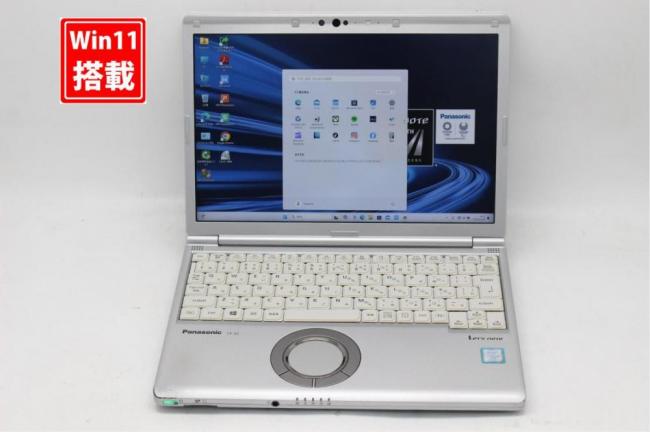 中古 フルHD対応WUXGA 12.1型 Panasonic Let's note CF-SV7RFCVS Windows11 第8世代 i5-8350u 8GB 256GB-SSD カメラ 無線 Office付き 中古パソコン 管:1635s