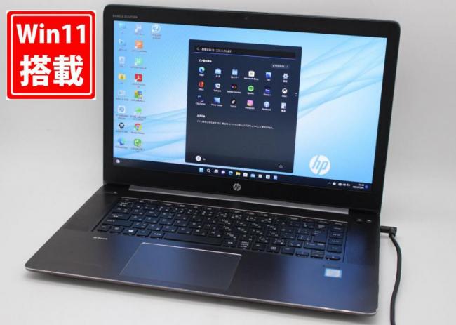 ゲーミングPC  訳有 フルHD 15.6型 HP zBook Studio G3 Windows11 六世代 i7-6700HQ 16GB 512GB-SSD NVIDIA Quadro M1000M カメラ 無線 Office付 中古パソコン