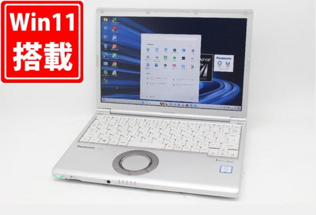 中古 フルHD対応WUXGA 12型 Panasonic CF-SV8T Windows11 第8世代 i5-8365U 8GB 256GB-SSD 無線 Office付き 中古パソコン 税無 管:1831m