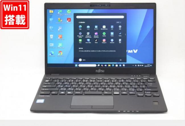 中古 フルHD 13.3型 Fujitsu LIFEBOOK U939A Windows11 第8世代 i5-8365U 8GB 128GB-SSD カメラ 無線 Office付き 中古パソコン 管:1746v