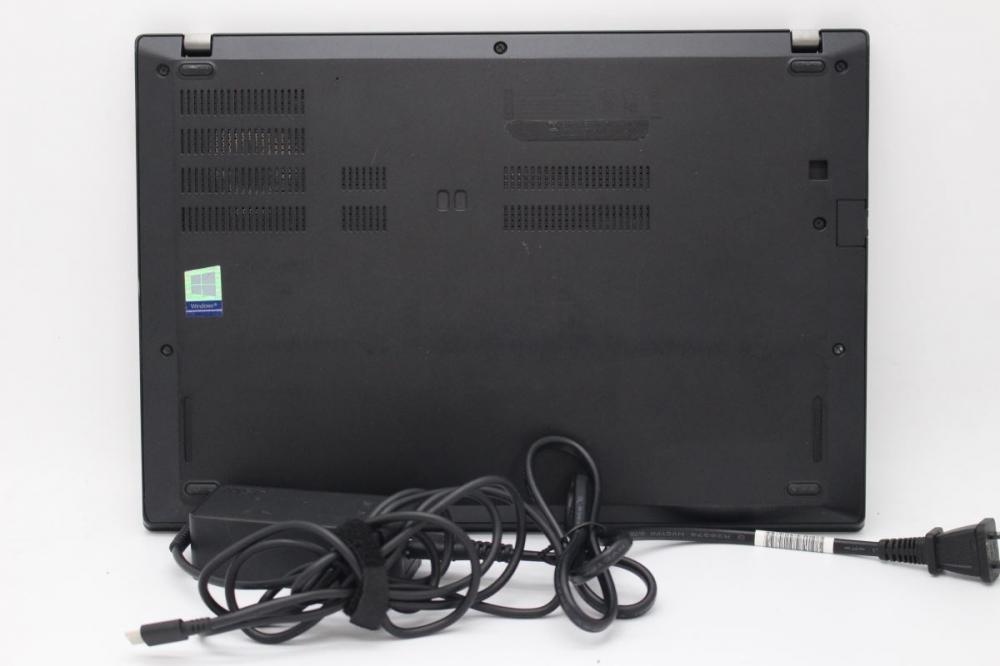  中古 フルHD 14型 Lenovo ThinkPad T480s Type-20L8 Windows11 八世代 i5-8350U 8GB 256GB-SSD カメラ 無線 Office付 中古パソコン 税無