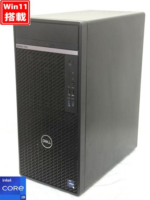 ゲーミングPC 美品 DELL OptiPlex 7000 Tower Windows11 16コア 第12世代 i9-12900K 32GB NVMe 1TB-SSD AMD Radeon RX640 Office付き 中古パソコン 管:1022h