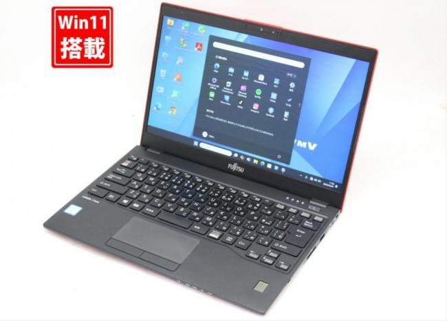 中古良品 フルHD 13.3型 Fujitsu LIFEBOOK U939B Windows11 第8世代 i5-8365u 8GB 128GB-SSD カメラ LTE 無線 Office付き 中古パソコン 管:1146s