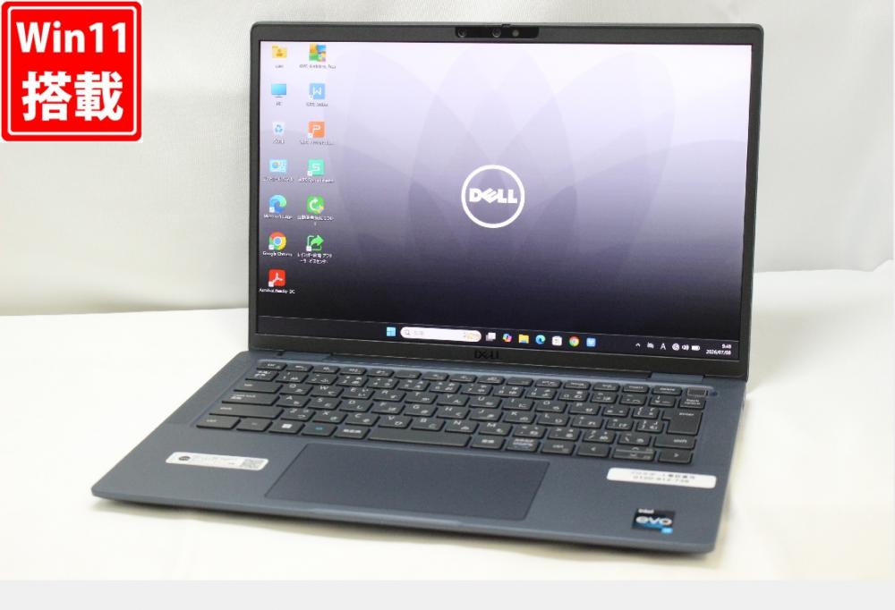 中古良品 フルHD対応WUXGA 13.3型 DELL Latitude 7340 Windows11 10コア 第13世代 i7-1365U 16GB NVMe 512GB-SSD カメラ 無線Wi-Fi6 Office付き 中古パソコン 管:1002w