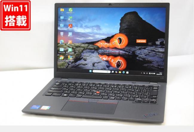 良品 フルHD対応WUXGA 13.3型 Lenovo ThinkPad L13 Gen3 Windows11 10コア 第12世代 i7-1255u 16GB NVMe 256GB-SSD カメラ 無線Wi-Fi6 Office付き 中古パソコン 管:1102w