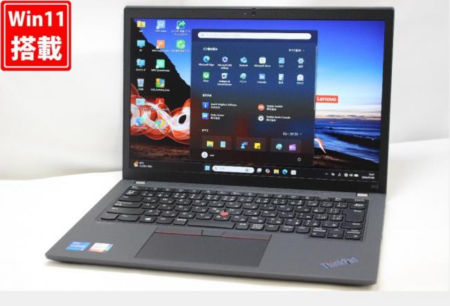 良品 フルHD対応WUXGA 13.3型 Lenovo ThinkPad X13 Gen2 Windows11 第11世代 i5-1135G7 8GB NVMe 256GB-SSD カメラ LTE 無線Wi-Fi6 Office付き 中古パソコン 管:1552w