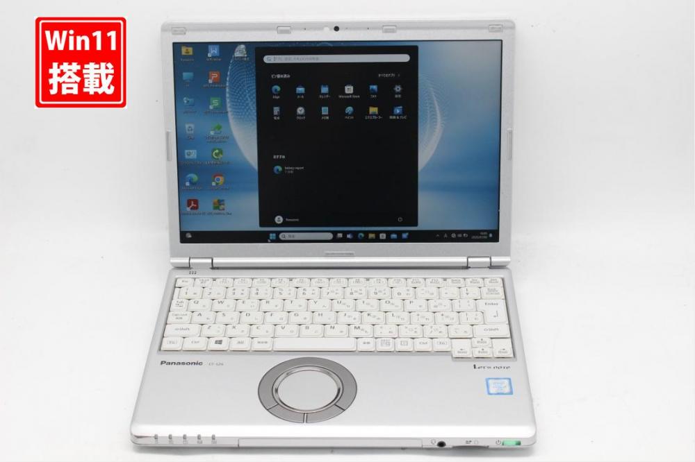 中古 フルHD対応WUXGA 12.1型 Panasonic Let's note CF-SZ6Z16VS Windows11 七世代 i7-7600u 16GB 512GB-SSD カメラ LTE 無線 Office付き 中古パソコン 管:1553s