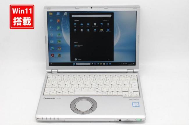 中古 フルHD対応WUXGA 12.1型 Panasonic Let's note CF-SZ6Z16VS Windows11 七世代 i7-7600u 16GB 512GB-SSD カメラ LTE 無線 Office付き 中古パソコン 管:1553s